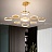 Серия потолочных светодиодных светильников с дисковидными плафонами разного диаметра Trudy 12 золото фото 8