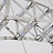 Дизайнерская люстра кольцевой формы на струнном подвесе EIFFEL 60 см   фото 9