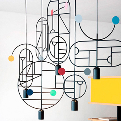 Коллекция подвесных светильников Lines & Dots Home Adventures Alvaro Goula & Pablo Figuera фото 4