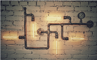 Loft Industry Pipe Art фото 5