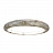 Подвесной светильник-круг Marble Belts 120 см  фото 19