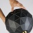 Светильник с геометрическим узором MELON 30 см  Черный фото 10