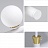 Реечный светильник в скандинавском стиле со стеклянными шаровыми плафонами HAKON L Белый фото 8