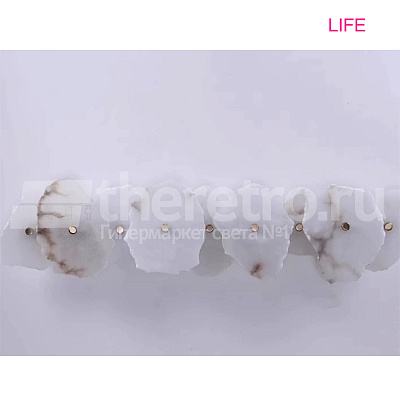 Настенный светильник Naturays Marble Josiah Alabaster фото 11