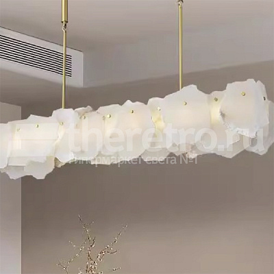 Подвесной рядный светильник Naturays Marble Josiah Alabaster фото 8