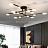 Серия потолочных светодиодных светильников с дисковидными плафонами разного диаметра на перекрестных штангах LIDVEIG фото 11