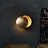 Накладной светодиодный в виде двух дисков с нанесением сусального золота и поворотным механизмом JOLIEN фото 9