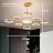 Серия потолочных светодиодных светильников с дисковидными плафонами разного диаметра Trudy 6 золото фото 4