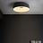 Светодиодный потолочный светильник в скандинавском стиле BRIM 18 см  Черный фото 13