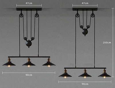 Three Vintage Lamp фото 6