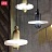 Подвесной светильник из мрамора и металла фото 8