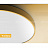 Цветной круглый плоский светодиодный светильник DISC COLOR 50 см  Желтый фото 4