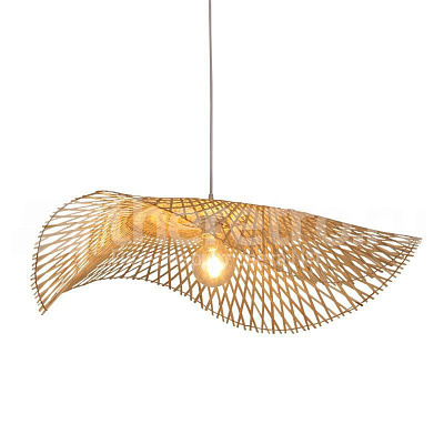 Ротанговый подвесной светильник Lotus Leaf Pendant Light фото 12