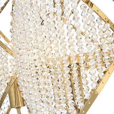 Люстра Ritz Crystall Leaf Chandelier фото 11