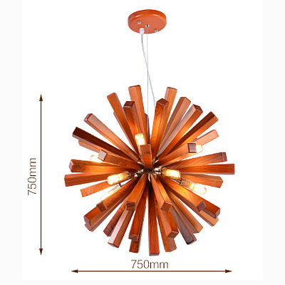 Loft Wooden Sputnik фото 9