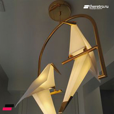 Moooi Perch Light Branch 3 плафона  фото 3