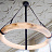 Подвесной светильник-круг Marble Belts 60 см  фото 10