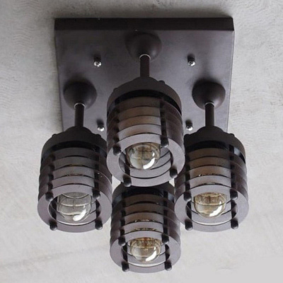 Industrial Edison Squad Lamp фото 9