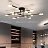 Серия потолочных светодиодных светильников с дисковидными плафонами разного диаметра на перекрестных штангах LIDVEIG фото 9