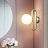 Настенный светильник со стеклянным плафоном-шаром с теплым или холодным светом VITAL WALL фото 3