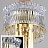 Люстра Ritz Crystall Queen Chandelier 3 плафона Серебро (Хром) фото 11