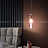 Подвесной светильник с цилиндрическим плафоном из хрусталя с декоративной пузырьковой гравировкой белого цвета GESINA фото 7