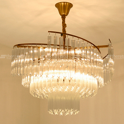 Люстра Ritz Helix Wide Chandelier C  фото 1