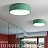 Плоская светодиодная лампа на потолок TRAY 45 см  Серый фото 5