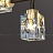 Серия потолочных люстр с разнонаправленными кристальными плафонами кубической формы MICHAL 12 лампы черный фото 13