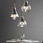 Серия подвесных светильников с прозрачными шарообразными плафонами в разновидных стеклянных абажурах VAPPE B фото 11