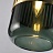 Подвесной светильник с двумя плафонами разных типов TRAIT P Зеленый фото 7
