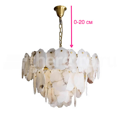 Подвесной светильник Naturays Marble Josiah Alabaster фото 10