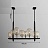Светодиодная люстра в индустриальном стиле с имитацией свечей CANDLE 2 60 см   фото 4