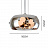 Подвесной светильник Bella Donna Bertoldini 50 см  Хром фото 7