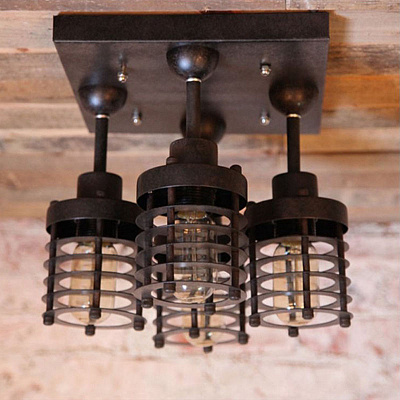 Industrial Edison Squad Lamp фото 7