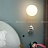Настенный светодиодный светильник Космонавт-2 E 20 см  фото 23